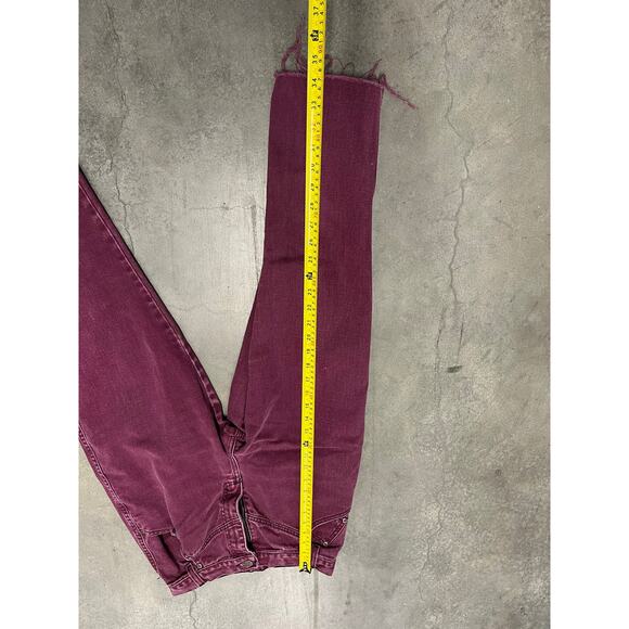 Vintage Ozark Mountain Western Jeans Womens maroon size 10 - Picture 2 of 5